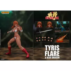 Golden Axe Action Figurine 1/12 Tyris Flare & Blue Dragon Set