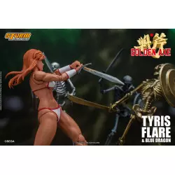 Golden Axe Action Figurine 1/12 Tyris Flare & Blue Dragon Set