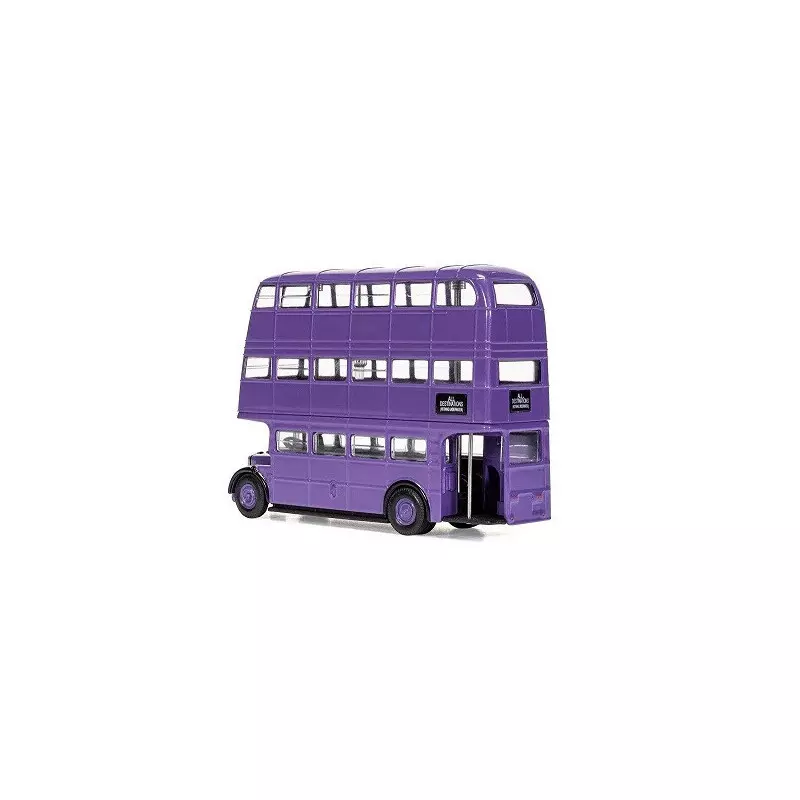 Harry Potter Réplique 1/76 Magicobus ( Knight Bus ) métal 11cm