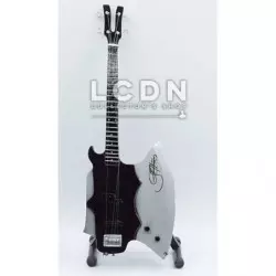 Kiss Réplique 1/4 Guitare Gene Simmons Axe Bass 26cm