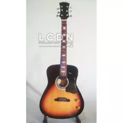 Beatles 1/4 John Lennon AC Sun Guitar Replica 26cm