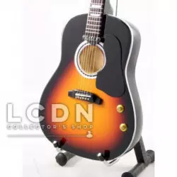 Beatles 1/4 John Lennon AC Sun Guitar Replica 26cm