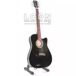 Bon Jovi Réplique 1/4 Guitare Jon Bon Jovi 26cm