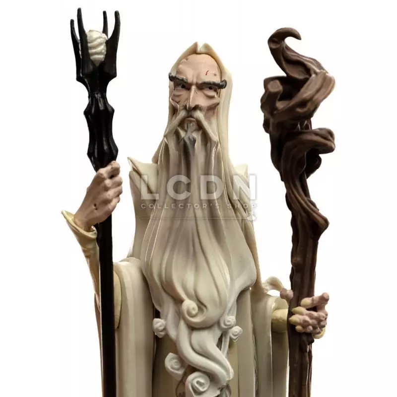 Le Seigneur des Anneaux (Lord of the Rings) Mini Epics Vinyle Figurine Saruman le Blanc SDCC 2021 18cm