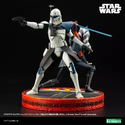 Star Wars The Clone Wars 1/7 Capitaine Rex Escape from the Clones Statue ARTFX 28cm