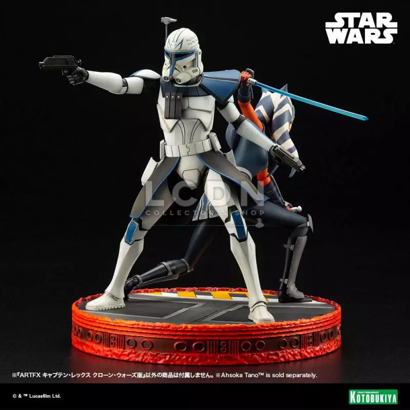 Star Wars The Clone Wars 1/7 Capitaine Rex Escape from the Clones Statue ARTFX 28cm