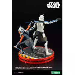 Star Wars The Clone Wars 1/7 Capitaine Rex Escape from the Clones Statue ARTFX 28cm