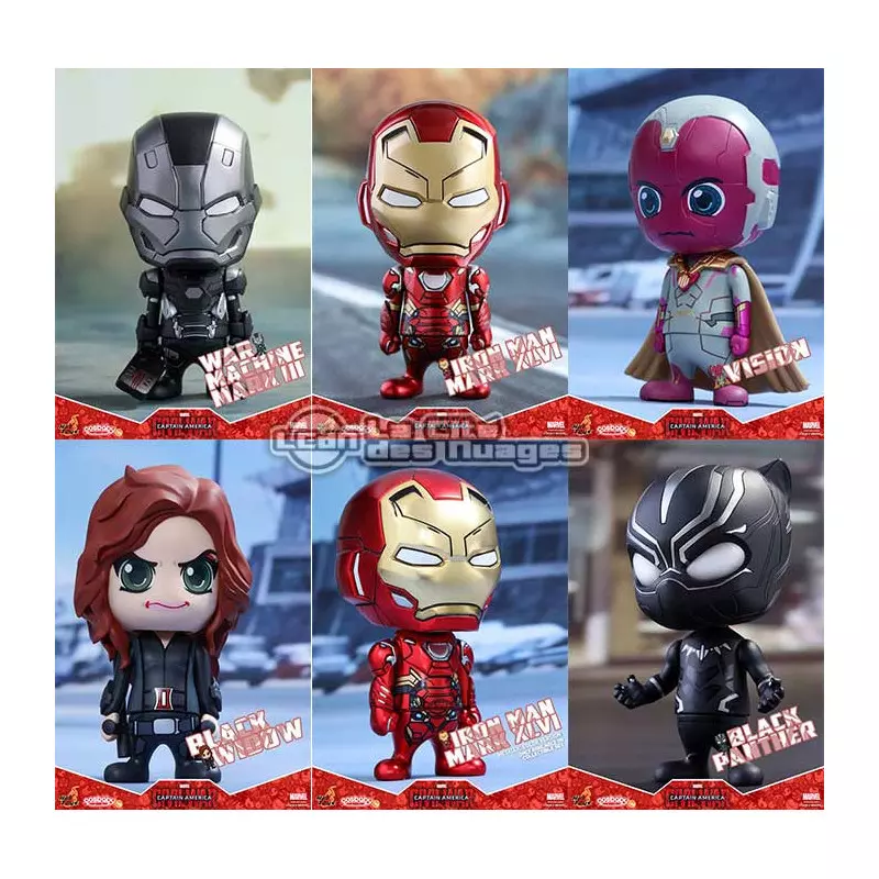 Hot Toys Cosbaby COSB257 Captain America: Civil War Team Hot Toys Cosbaby COSB257 Captain America: Civil War Team