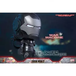 Hot Toys COSB270 Iron Man 2 Mark VI, War Machine & Whiplash Mark II Cosbaby (S) Bobble-Head Collectible Set de 3