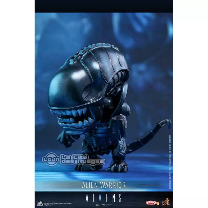Hot Toys COSB271 Aliens Alien Warrior & USCM Cosbaby (S