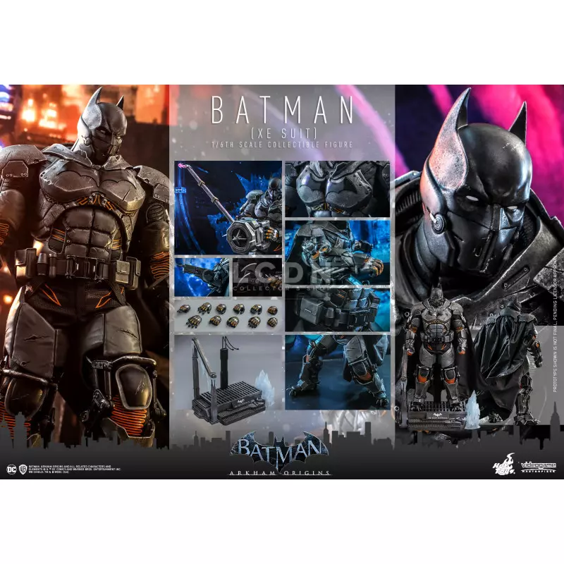 Hot Toys VGM52 Batman Arkham Origins Collectible Action Figure 1/6 Batman (XE Suit) 33cm
