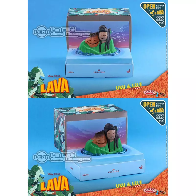 Hot Toys COSB276 Disney Pixar LAVA Uku &amp; Lele Cosbaby (S) (Neuf)