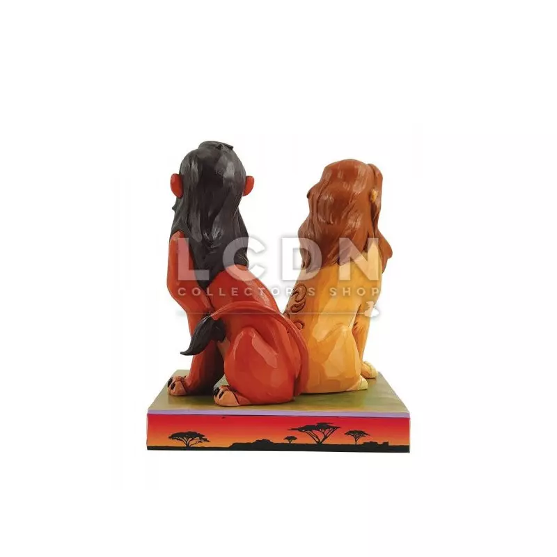 Disney Le Roi Lion (The Lion King) Statue Simba &amp; Scar 16cm