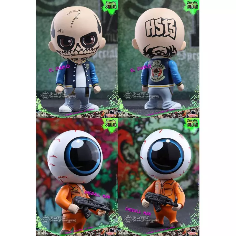 Hot Toys COSB321 Suicide Squad Cosbaby (S) Collectible Set Set of