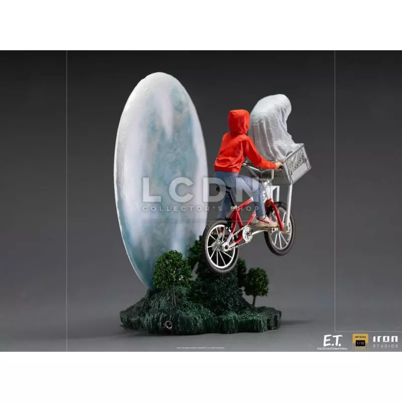 E.T. l&#039;extra-terrestre Statue 1/10 Deluxe Art Scale E.T. &amp; Elliot 27cm