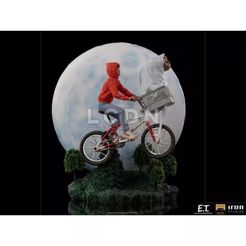 E.T. l&#039;extra-terrestre Statue 1/10 Deluxe Art Scale E.T. &amp; Elliot 27cm