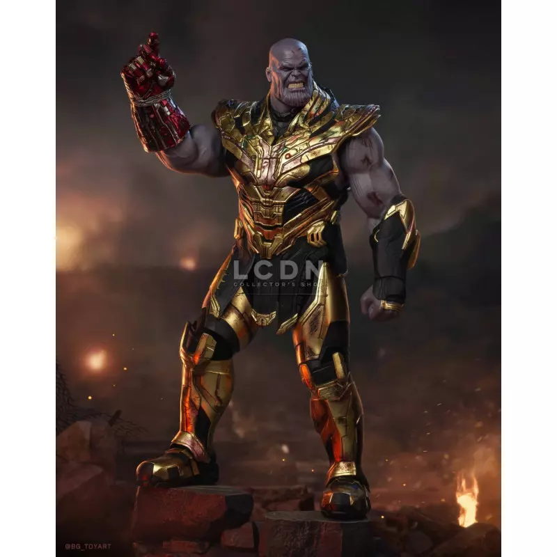 Hot Toys MMS564 Avengers Endgame Thanos Battle Damaged Version 1/6 Collectible Figurine 42cm