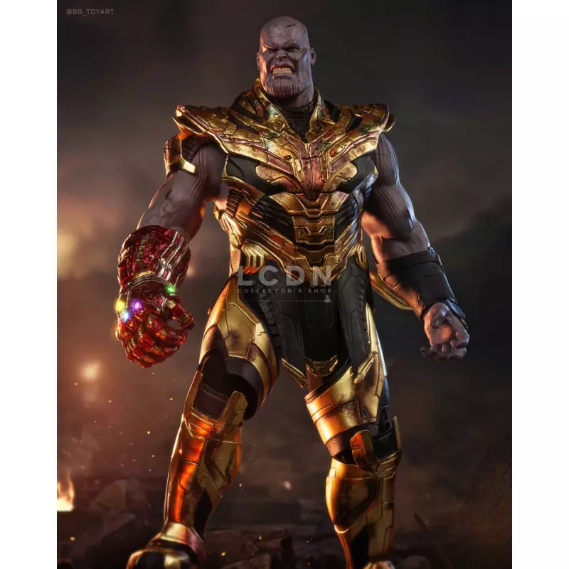 Hot Toys MMS564 Avengers Endgame Thanos Battle Damaged Version 1/6 Collectible Figurine 42cm