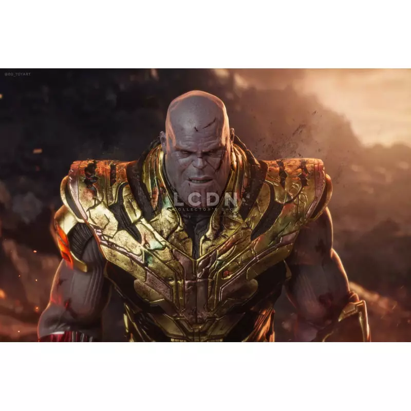 Hot Toys MMS564 Avengers Endgame Thanos Battle Damaged Version 1/6 Collectible Figurine 42cm