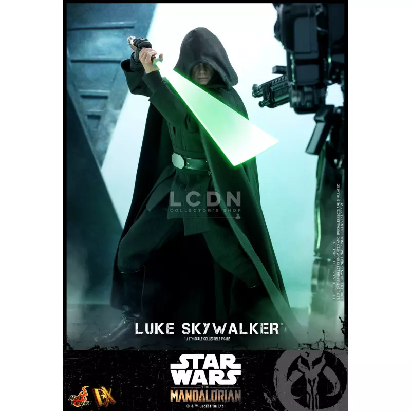 Hot Toys DX22 Star Wars The Mandalorian Collectible Action Figurine 1/6 Luke Skywalker 28cm
