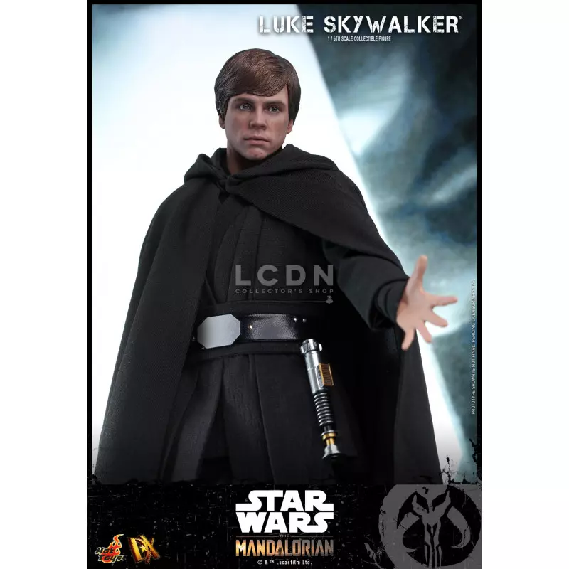 Hot Toys DX22 Star Wars The Mandalorian Collectible Action Figurine 1/6 Luke Skywalker 28cm