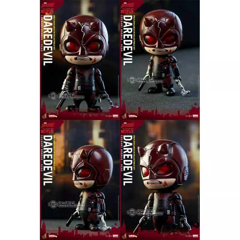 Hot Toys COSB351 Marvel's Daredevil Collectible Set of 3 Cosbaby