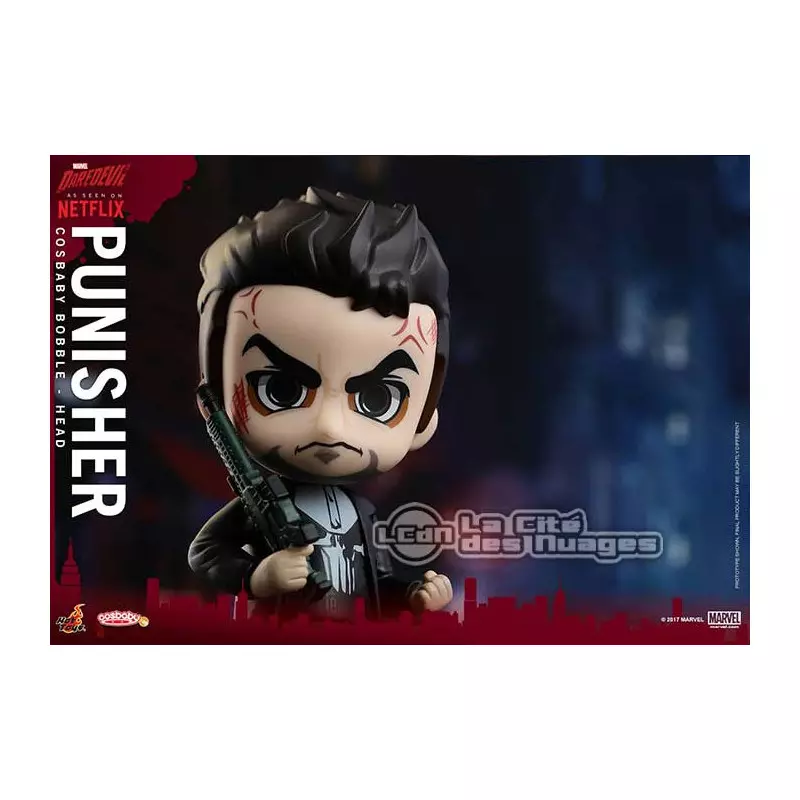 Bobble Head Punisher Cosbaby Daredevil Hot Toys COSB351 Marvel's