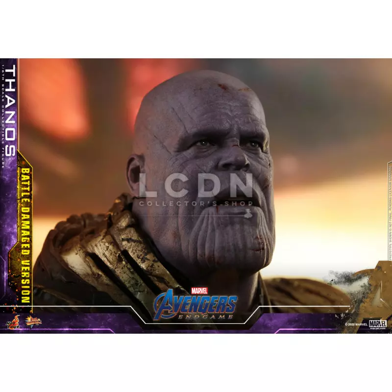 Hot Toys MMS564 Avengers Endgame Thanos Battle Damaged Version 1/6 Collectible Figurine 42cm