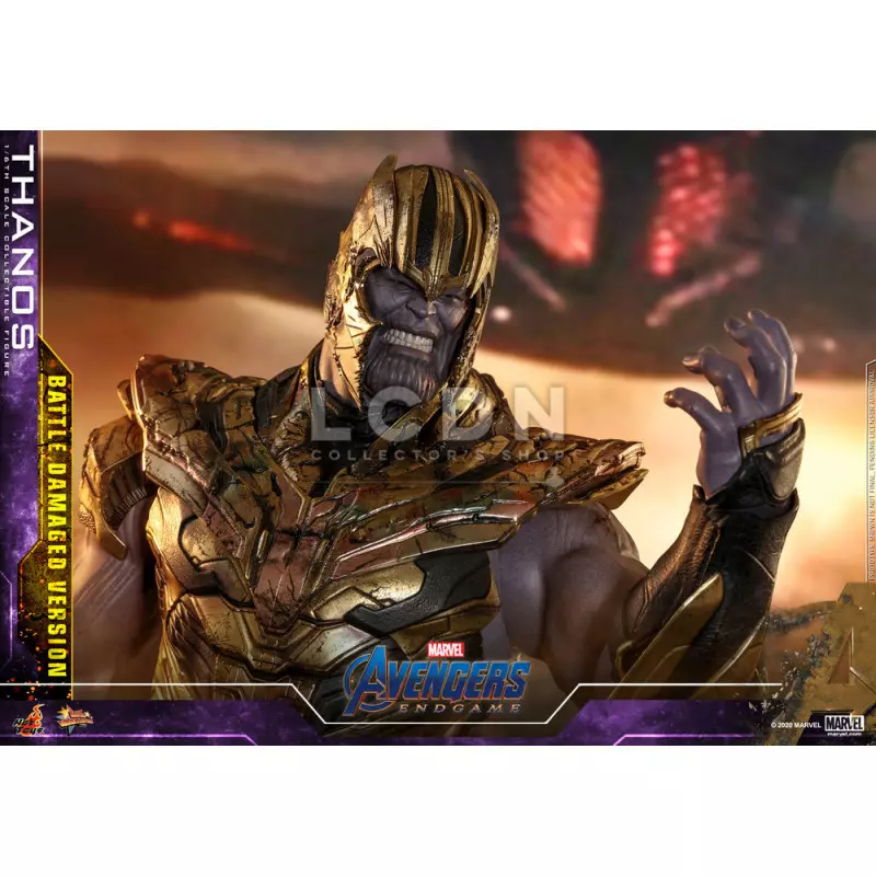 Hot Toys MMS564 Avengers Endgame Thanos Battle Damaged Version 1/6 Collectible Figurine 42cm