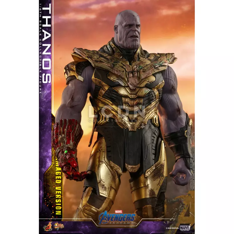 Hot Toys MMS564 Avengers Endgame Thanos Battle Damaged Version 1/6 Collectible Figurine 42cm