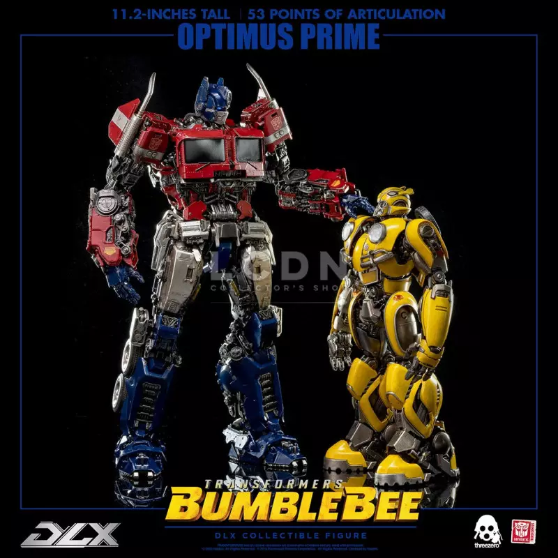 Transformers Bumblebee Optimus Prime DLX Scale Collectible Figure 29cm 3Z0159 Threezero