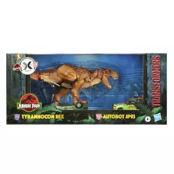 Transformers Collaborative Jurassic Park Mash-Up Action Figure Tyrannocon Rex & Autobot JP93 18cm