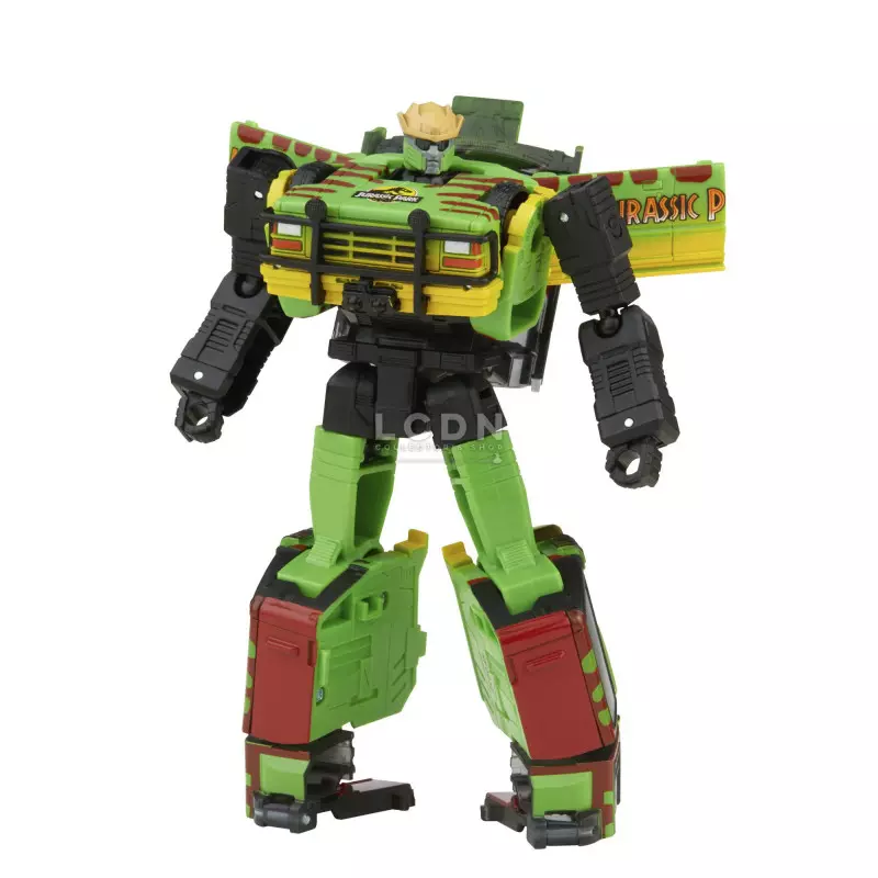 Transformers Collaborative Jurassic Park Mash-Up Action Figure Tyrannocon Rex &amp; Autobot JP93 18cm
