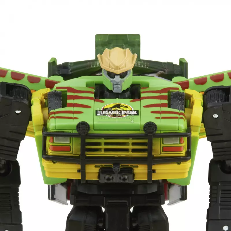 Transformers Collaborative Jurassic Park Mash-Up Action Figure Tyrannocon Rex &amp; Autobot JP93 18cm