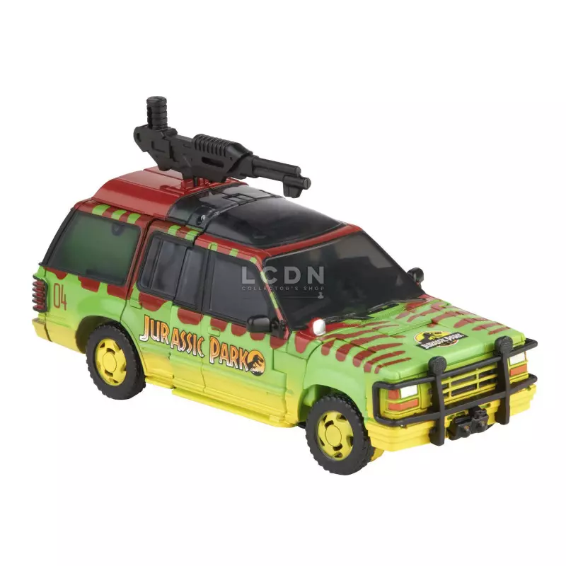 Transformers Collaborative Jurassic Park Mash-Up Action Figure Tyrannocon Rex &amp; Autobot JP93 18cm