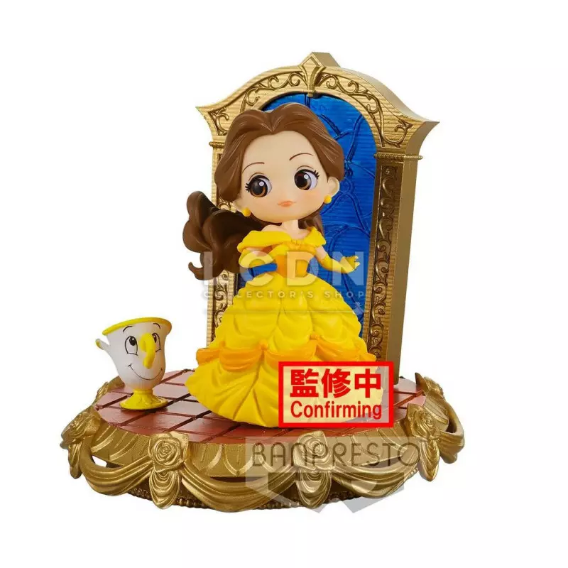 Disney Statue Q Posket Stories Beauty Version A 14cm
