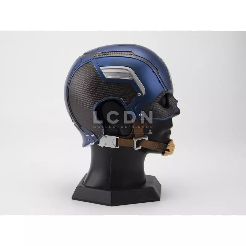 Captain America Casque Helmet Killerbody Réplique 1/1 MST6009 Portable Collection KB Upgraded Film Size Version 59cm