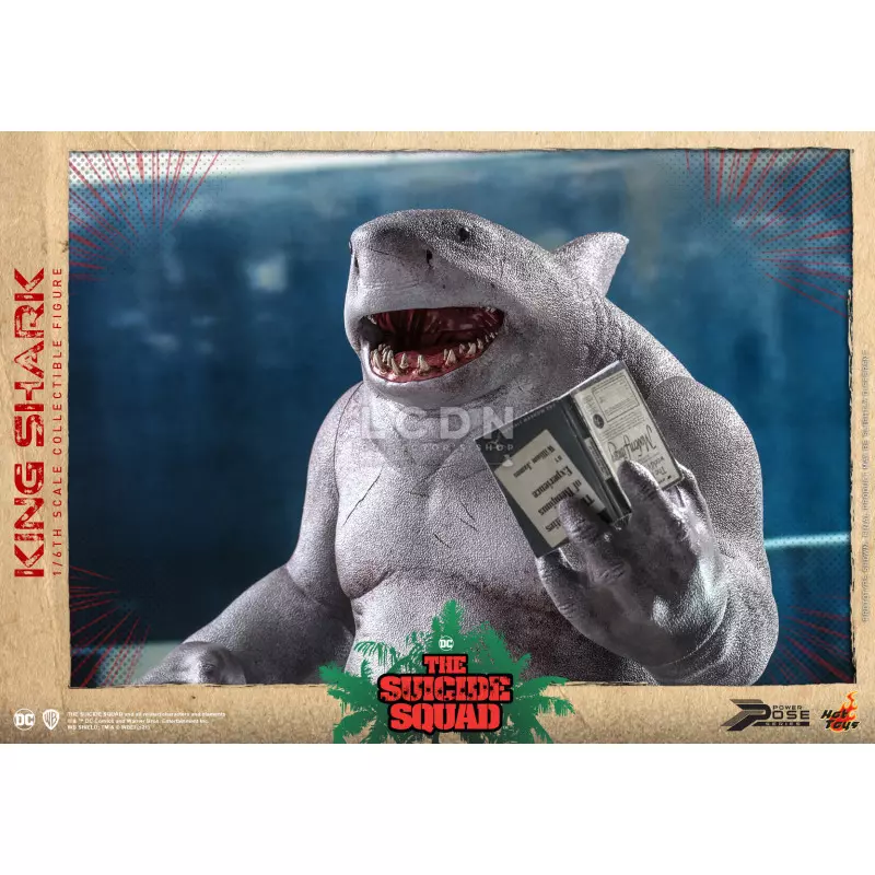 Hot Toys PPS006 The Suicide Squad Collectible Action Figure 1/6 King Shark 35cm