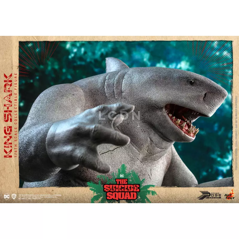 Hot Toys PPS006 The Suicide Squad Collectible Action Figure 1/6 King Shark 35cm