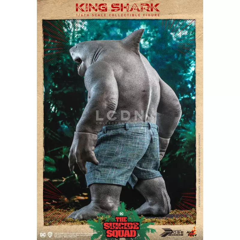 Hot Toys PPS006 The Suicide Squad Collectible Action Figure 1/6 King Shark 35cm