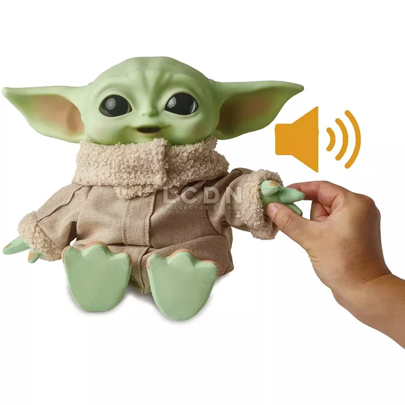 Disney - Peluche mandalorian grogu bébé yoda 25 cm, Livraison