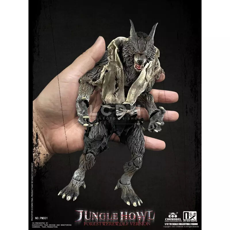 Palmtop Monsters Jungle Howl Forest Action Figure 1/12