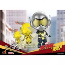 Hot Toys COSB490 Ant-Man & La Guêpe La Guêpe Cosbaby (S) Bobble-Head Collectible Set de 3