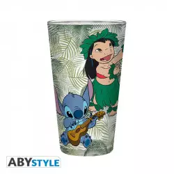 Disney Large Glass Lilo & Stitch 400ml