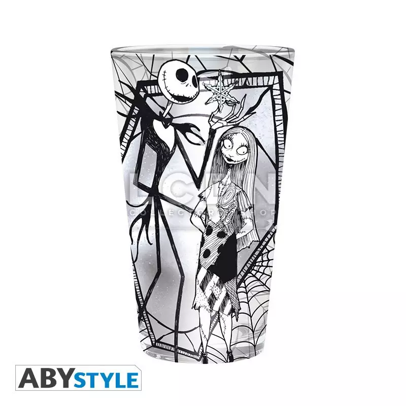 L&#039;Étrange Noël de Monsieur Jack Verre XXL Jack &amp; Sally 400ml