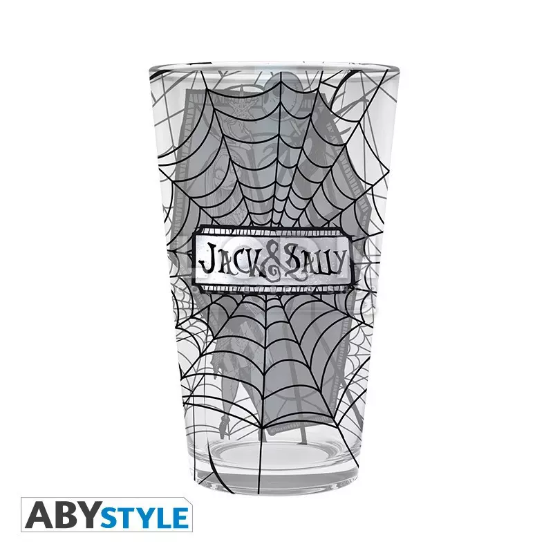 L&#039;Étrange Noël de Monsieur Jack Verre XXL Jack &amp; Sally 400ml