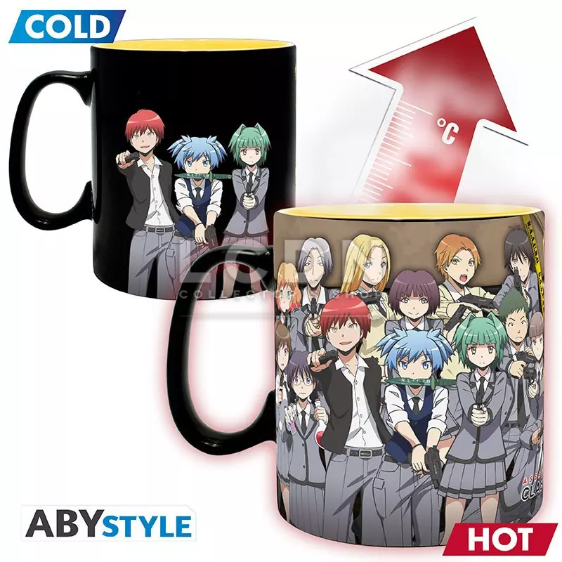 Assassination Classroom Mug Heat Change Koro Attacked 460ml