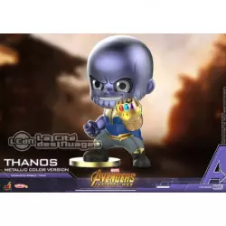 Hot Toys COSB505 Avengers Infinity War Thanos metallic Version Cosbaby (S) Bobble-Head Collectible