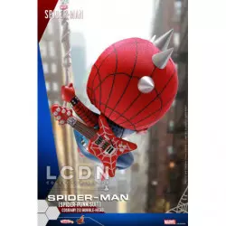 Hot Toys COSB515 Spider-Man Videogame Spider-Man Spider-Punk Suit Version Cosbaby (S) Bobble-Head Collectible