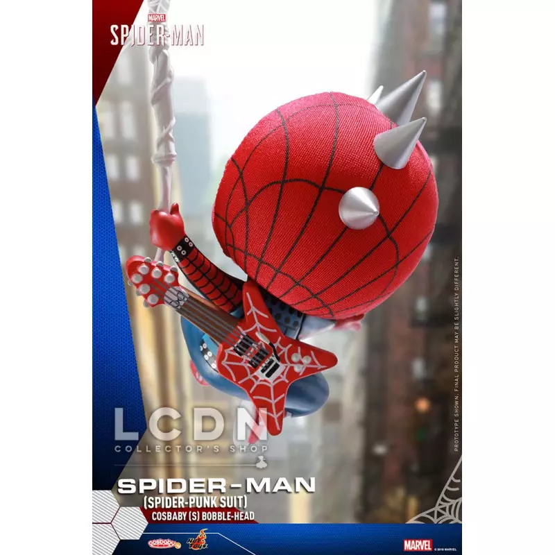 Hot Toys COSB515 Spider-Man Videogame Spider-Man Spider-Punk Suit Version Cosbaby (S) Bobble-Head Collectible